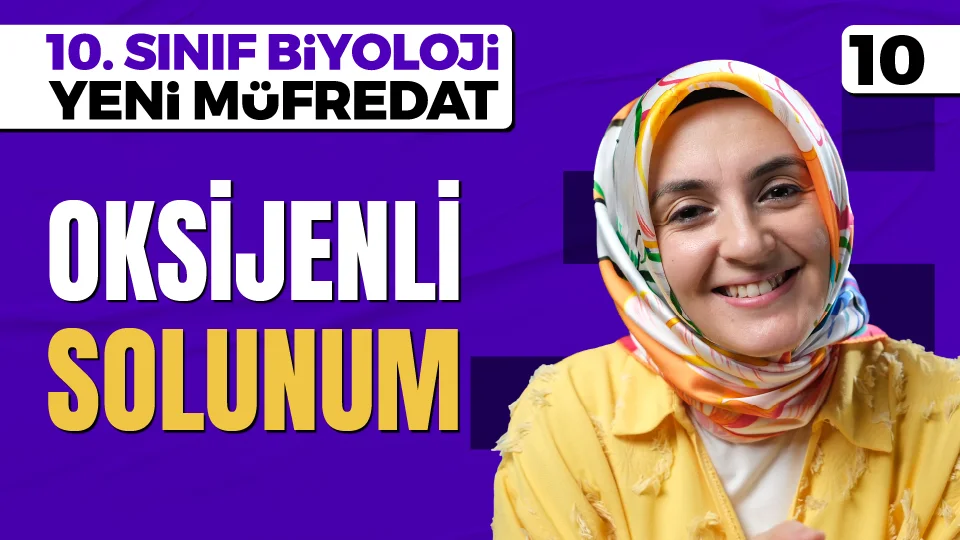 Oksijenli Solunum 10. Sınıf Biyoloji Maarif Modeli PDF İndir Görseli