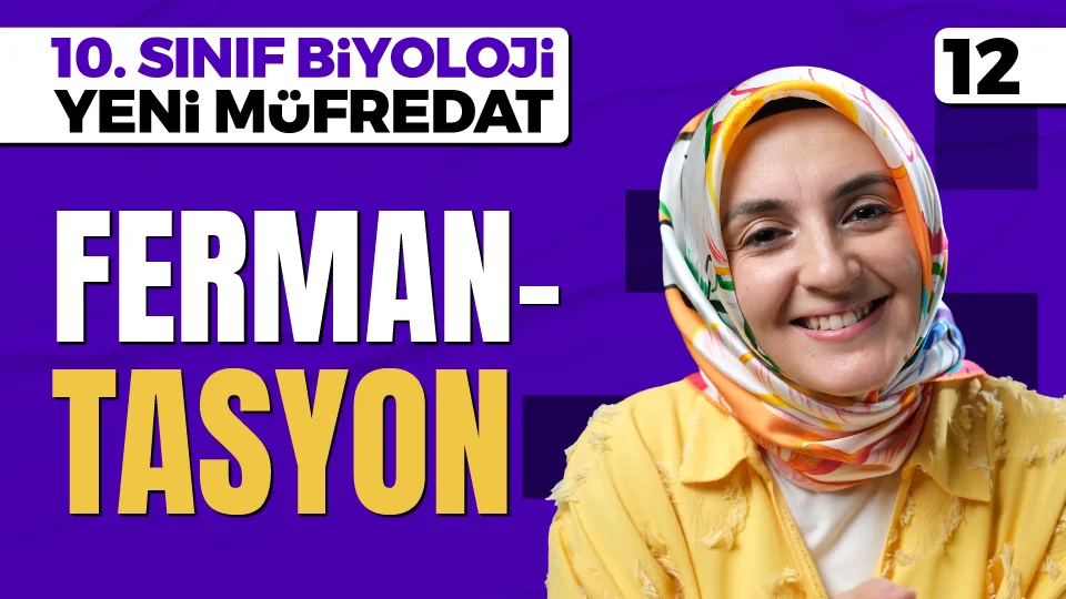 Fermantasyon 10. Sınıf Biyoloji Maarif Modeli PDF İndir Görseli