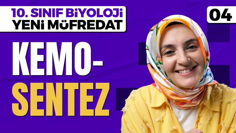 Kemosentez 10. Sınıf Biyoloji Maarif Modeli PDF İndir Görseli